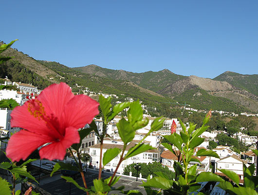 Ett foto över Mijas Pueblo