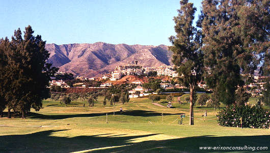 Mijas Golf en sommarkväll